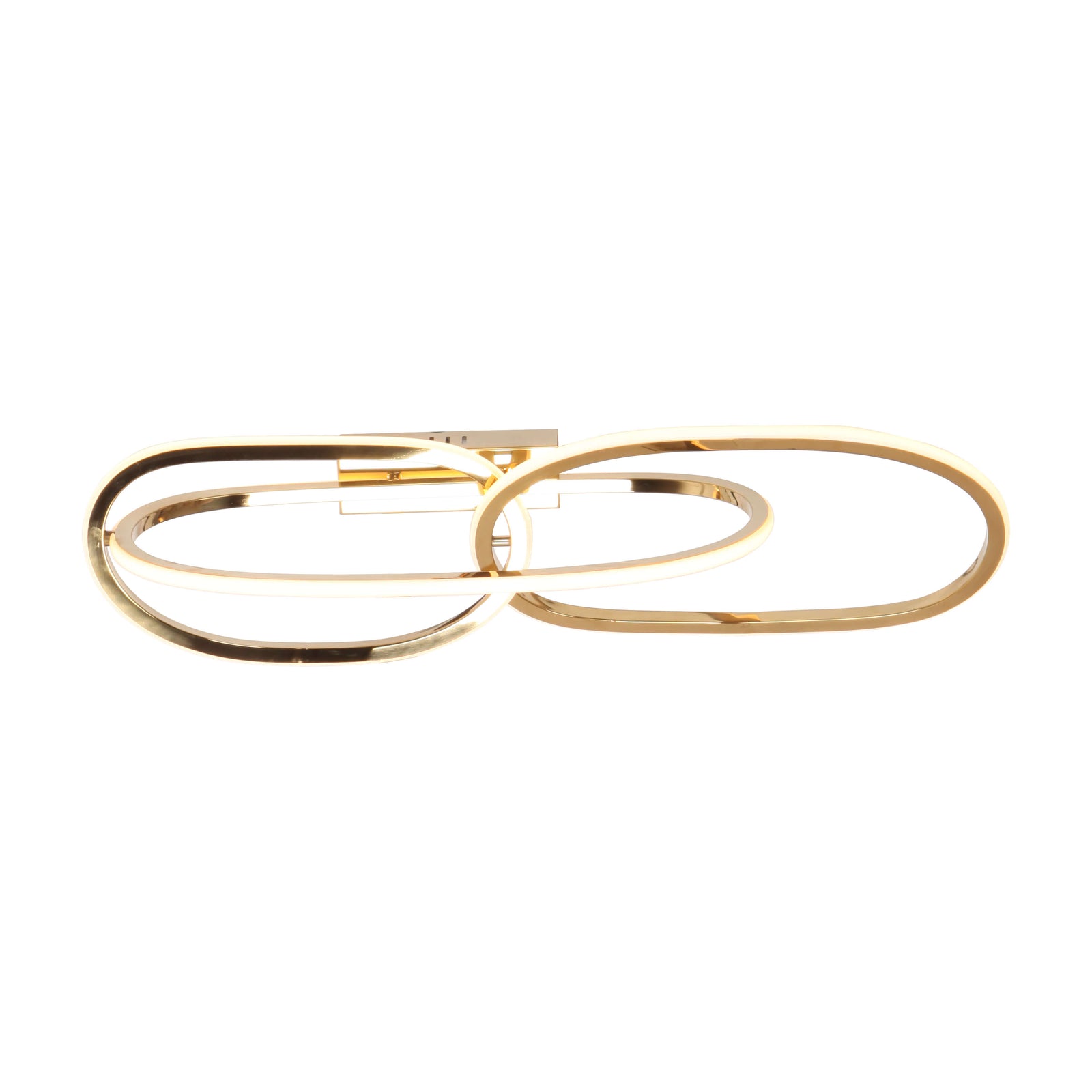 Plafoniera aurie cu LED EDDA W3 aurie, design 2021, pentru living, dining sau dormitor