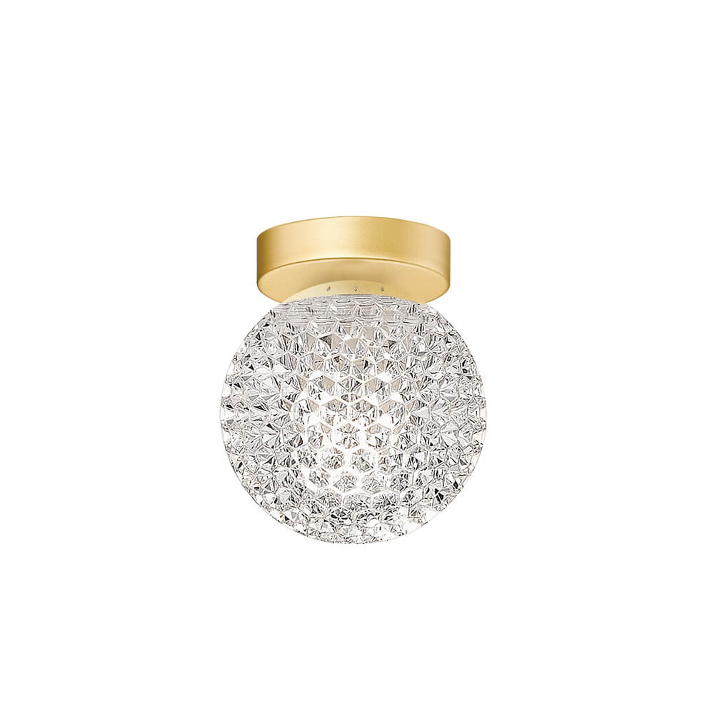 Cauti o Plafoniera aurie transparenta DIAMOND C1, design modern, elegant - Corp de iluminat pentru living sau hol din colectia de lampi suspendate si lustre DOMICILIO?