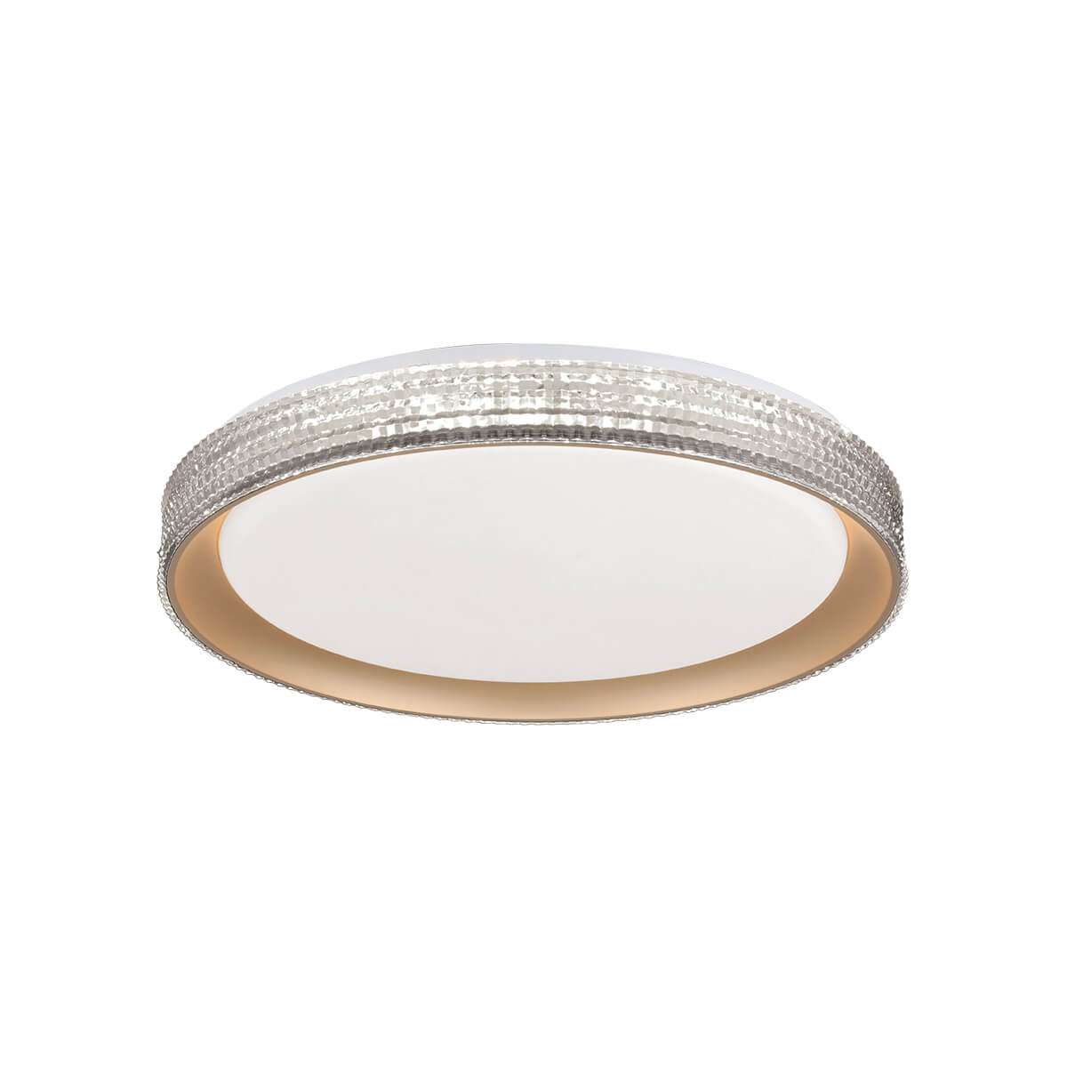 Cauti o Plafoniera cafenie RENATA cu LED 23W din metal, design modern, minimalist - Corp de iluminat pentru living sau dormitor din colectia DOMICILIO?
