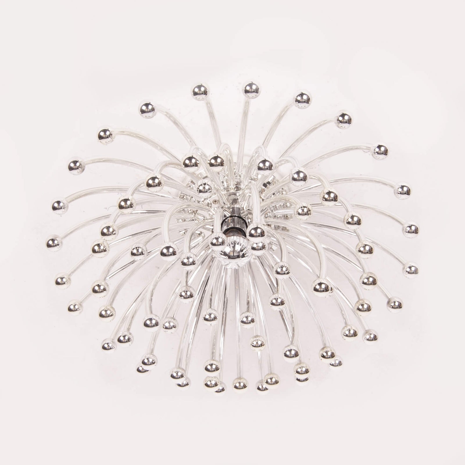 Plafoniera cromata SHINE C0 - design modern, pentru sufragerie