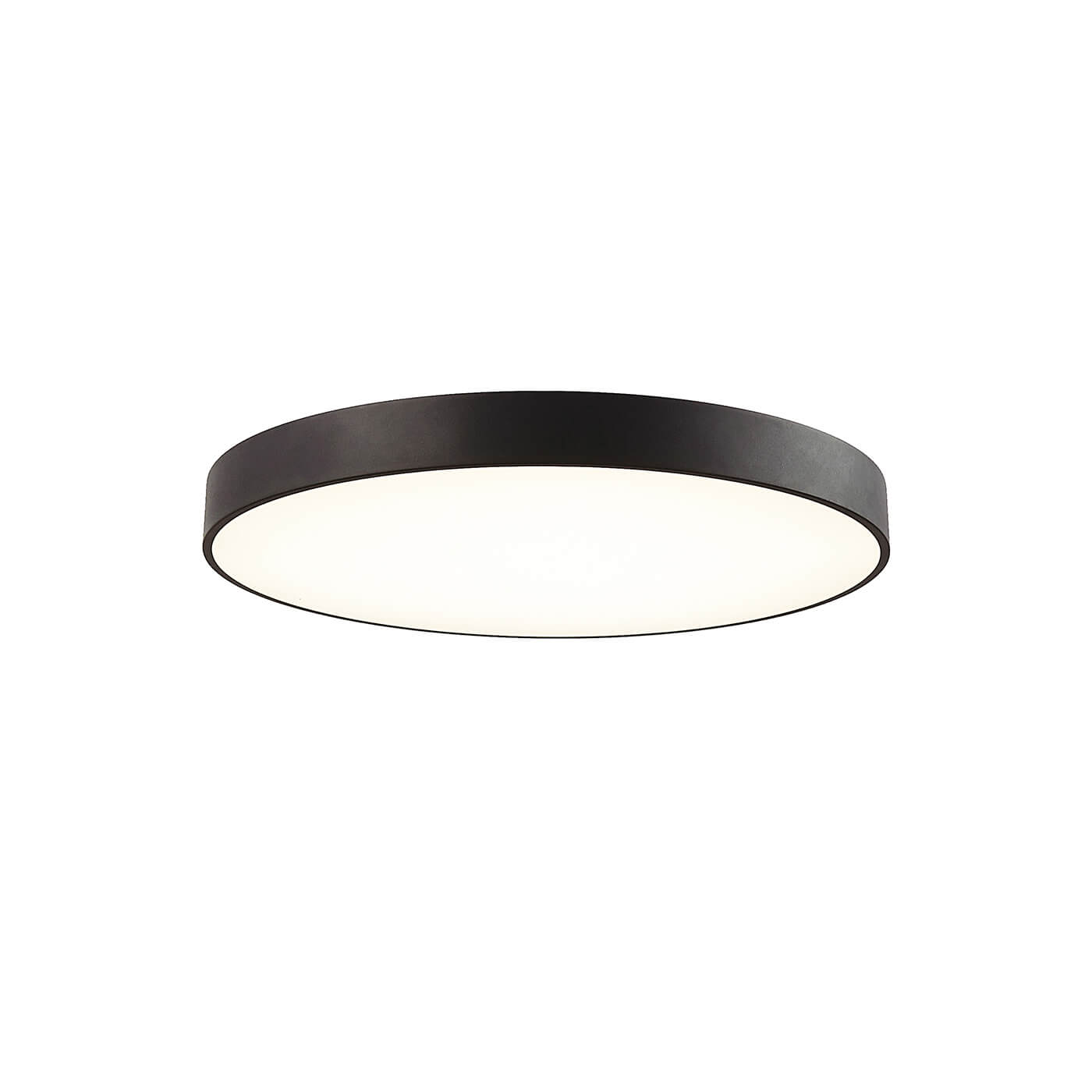 Cauti o plafoniera neagra moderna MADISON 40 cu LED 30W, design minimalist - Corp de iluminat pentru living sau dormitor din colectia de lampi suspendate si candelabre DOMICILIO?