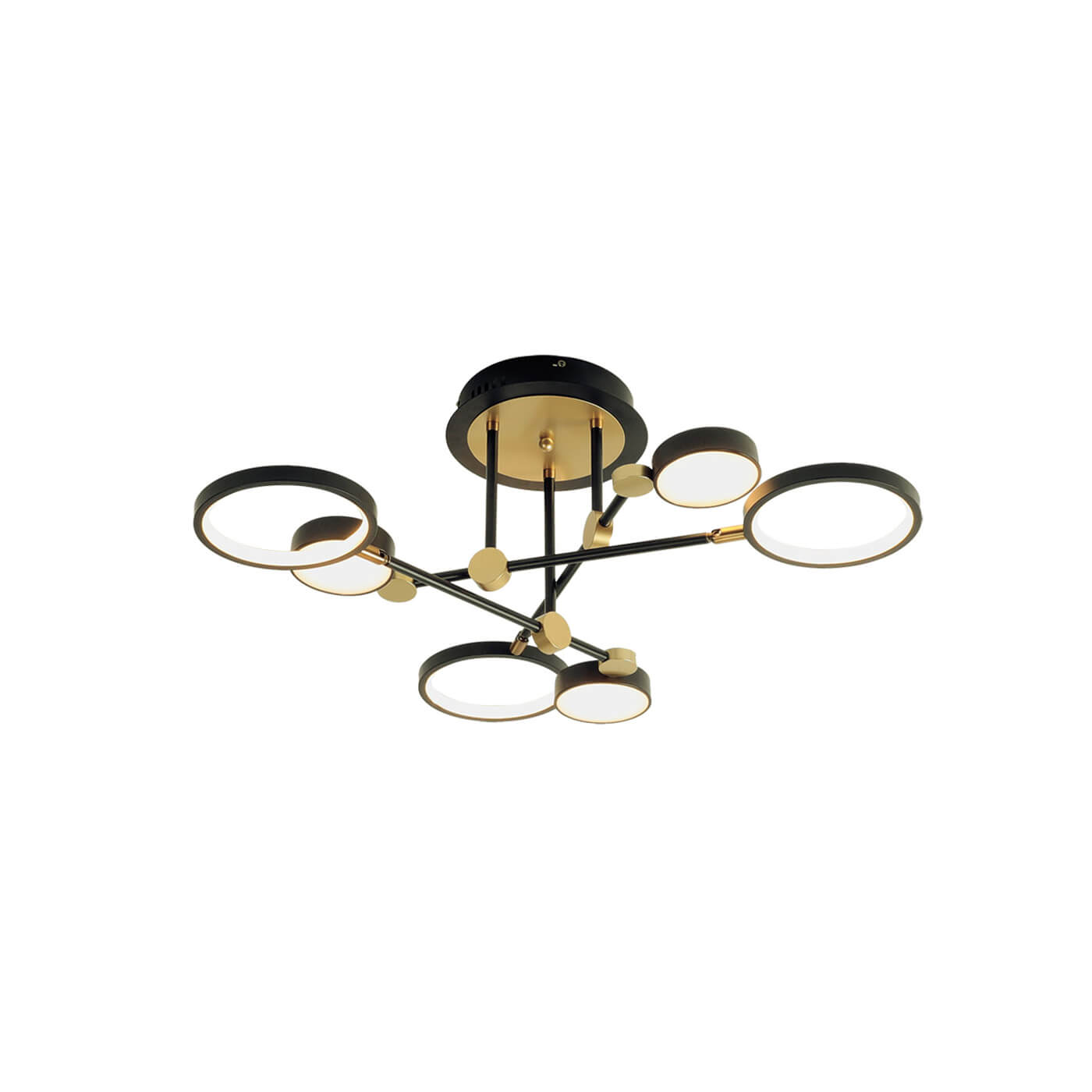 Cauti o plafoniera neagra PERSA 70 cu LED 50W, design elegant, futurist - Corp de iluminat din colectia DOMICILIO?