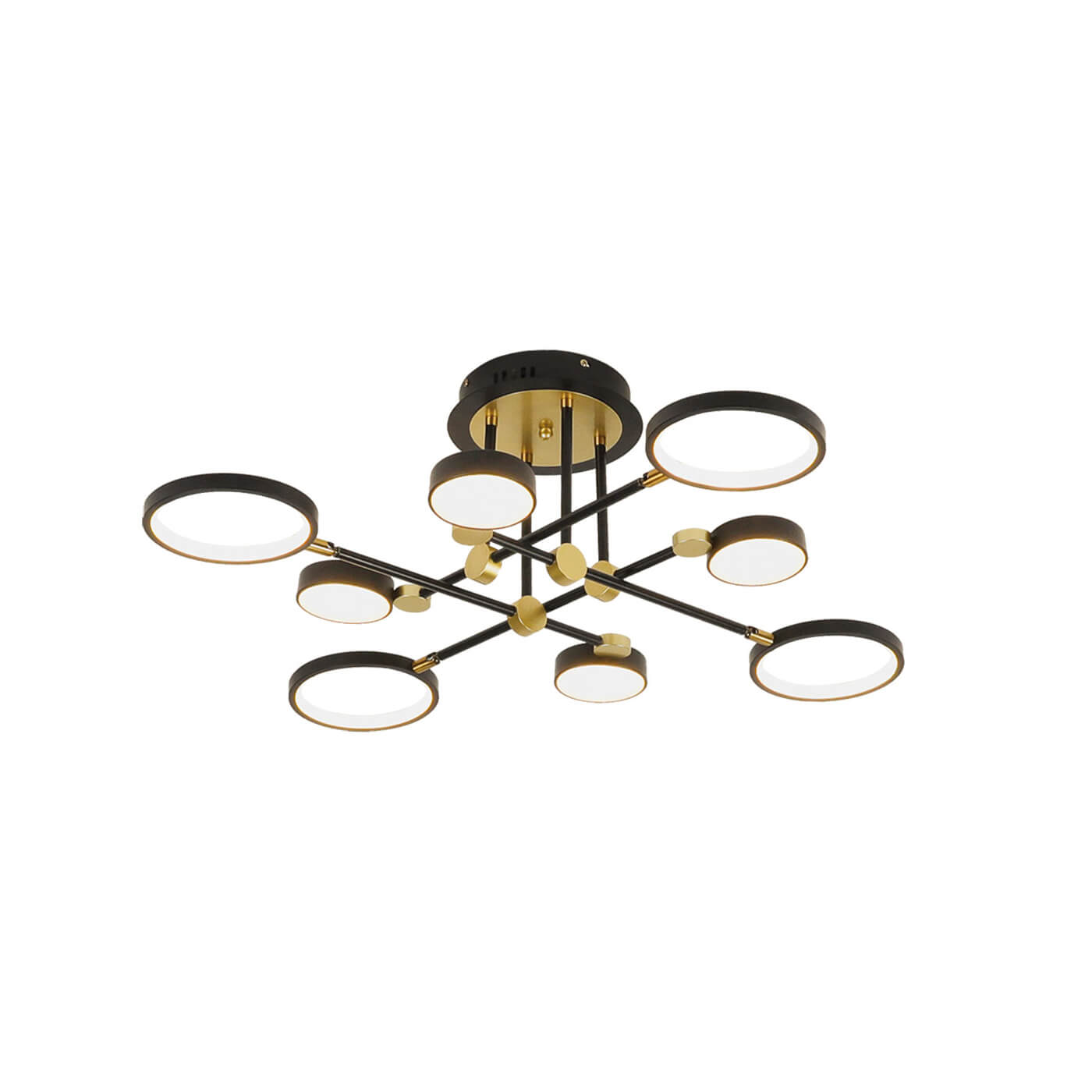 Cauti o plafoniera neagra PERSA 90 cu LED 50W, design elegant, futurist - Corp de iluminat din colectia DOMICILIO?