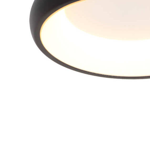 Plafoniera neagra cu LED OTA SS pentru dormitor sau living, design 2021