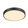 Plafoniera minimalista RADIANCE C1 neagra de metal cu LED 36W