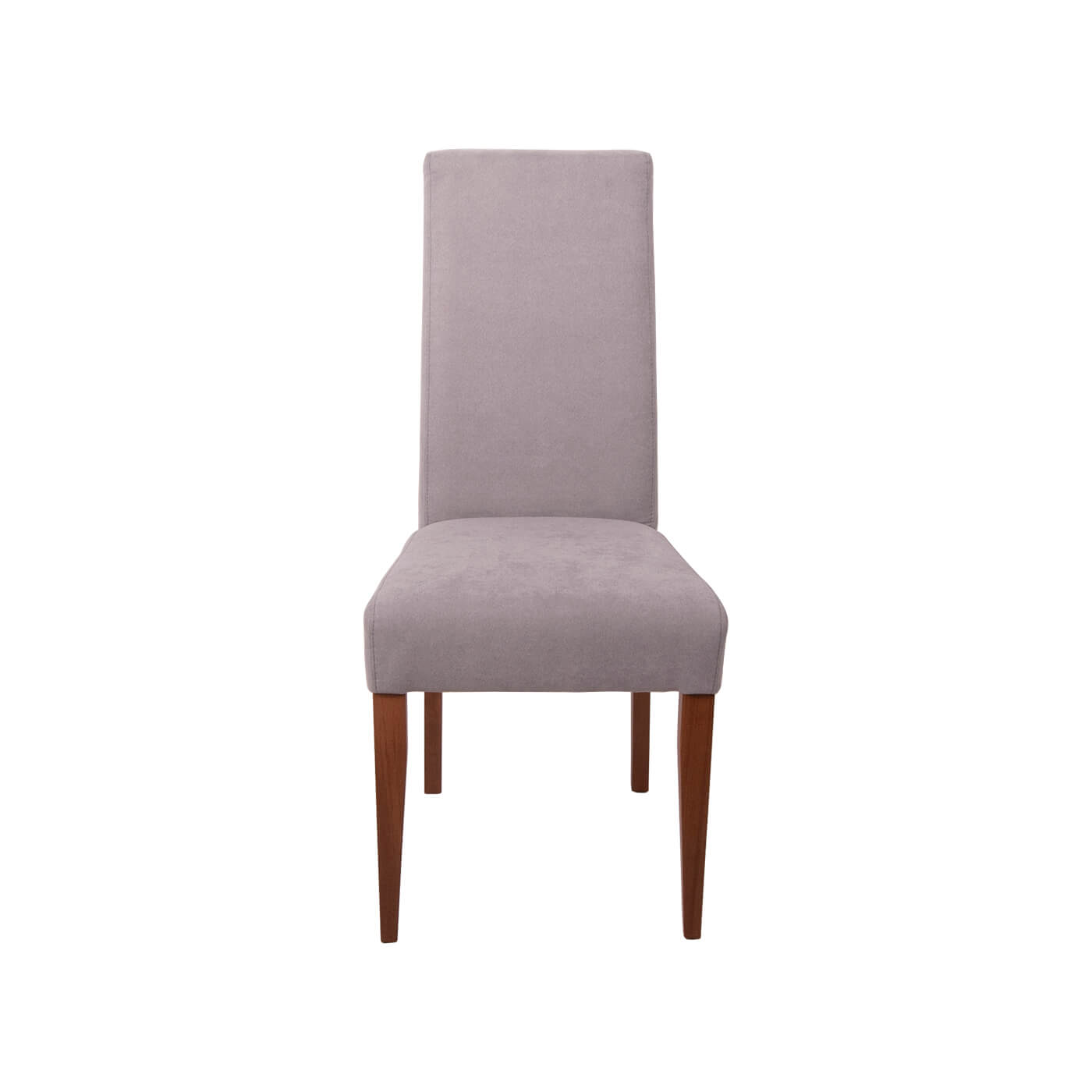 Oferta Scaun dining tapitat silver - IVAN, picioare lemn, comod, confortabil, design clasic, Domicilio