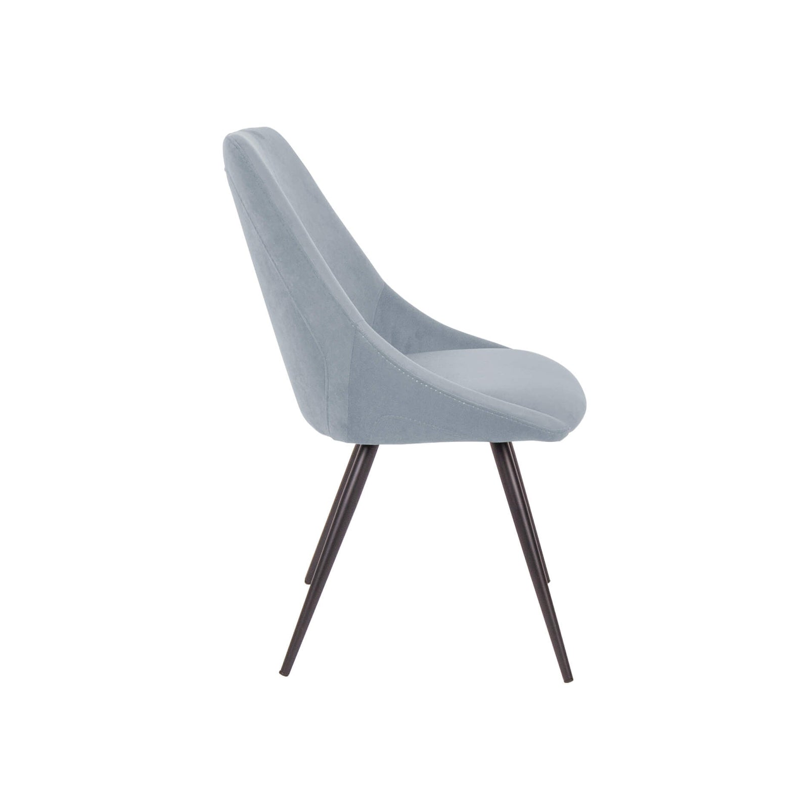 Scaun dining tapitat Oasis silver