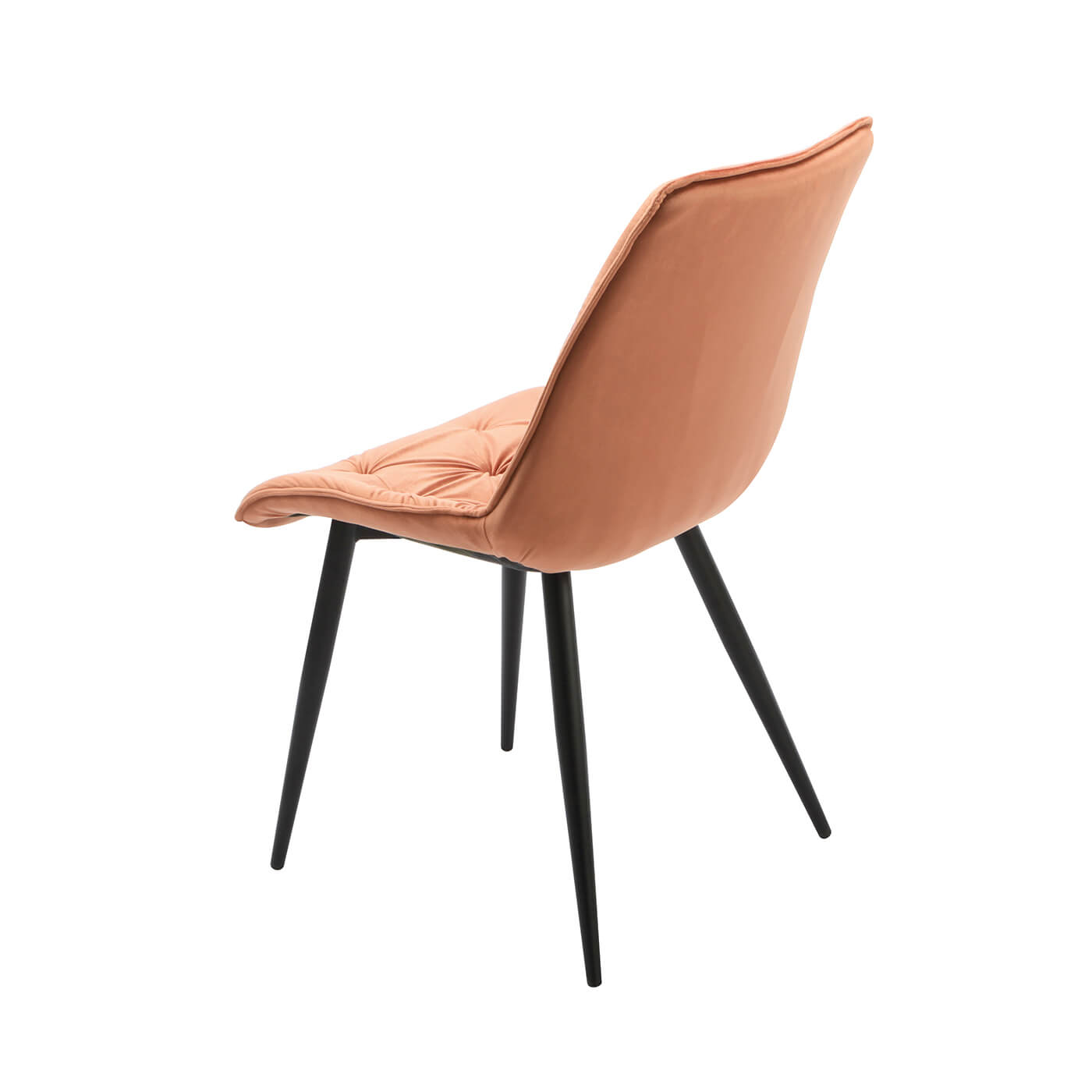 Cauti un scaun tapitat CLOUD rose cu picioare negre din metal pentru locuinta ta? Cu un aspect simplu si rafinat, scaunul CLOUD reprezinta o alegere practica si estetica pentru zona de dining. Detaliile din tapiteria acestuia ii evidentiaza designul elegant, aducand un plus stilistic.