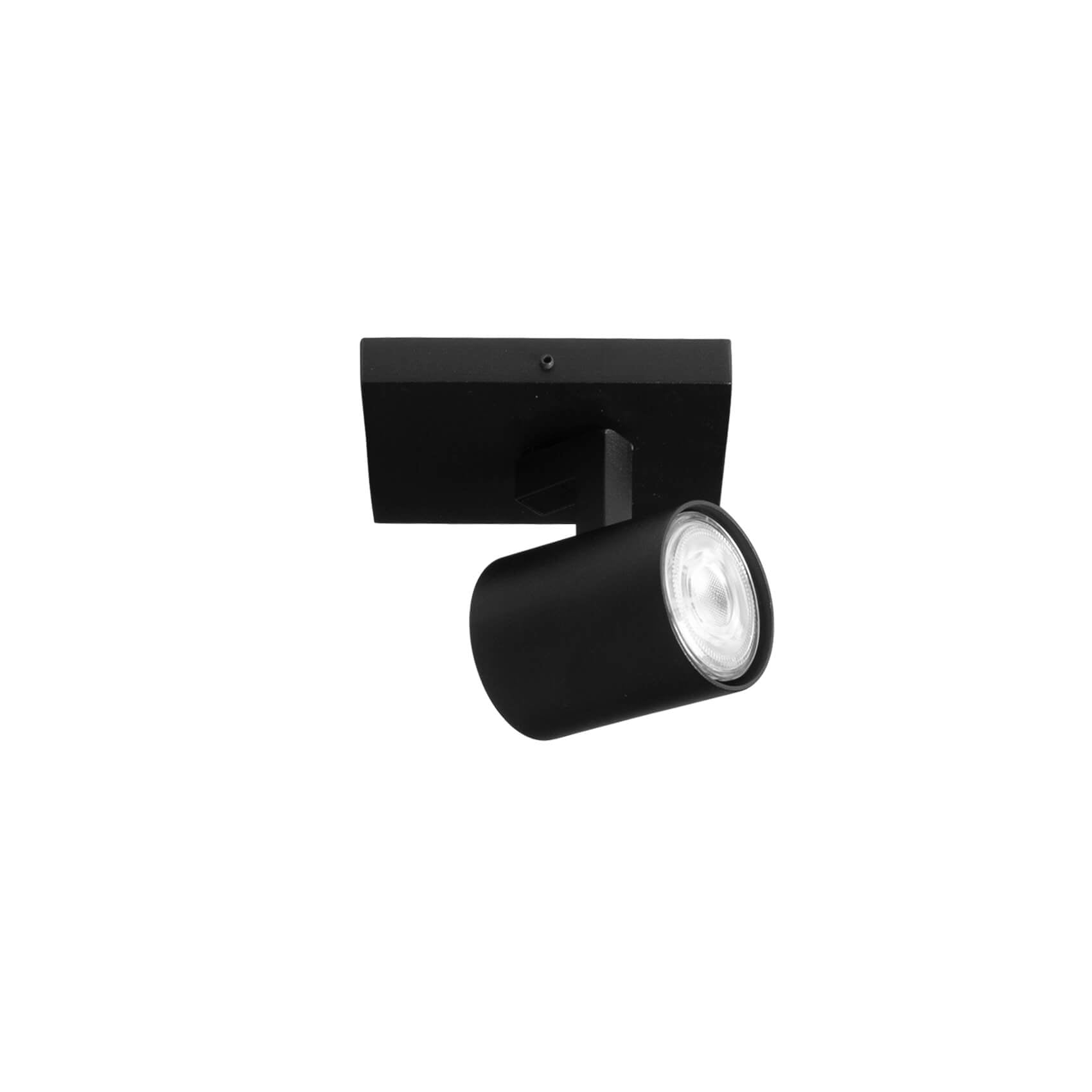 Spoturi de interior pentru bucatarie, baie, hol, corp aplicat ADES C1 negru LED - Spot de tavan, reglabil, ajustabil, usor de montat. Lungime (cm) 9 Latime (cm) 8 Inaltime (cm) 12 Culoare negru Material metal Montaj aplicat pe tavan Orientabil da Sursa iluminat 1 x GU10 Inclus nu Cod LS01-C1-BK