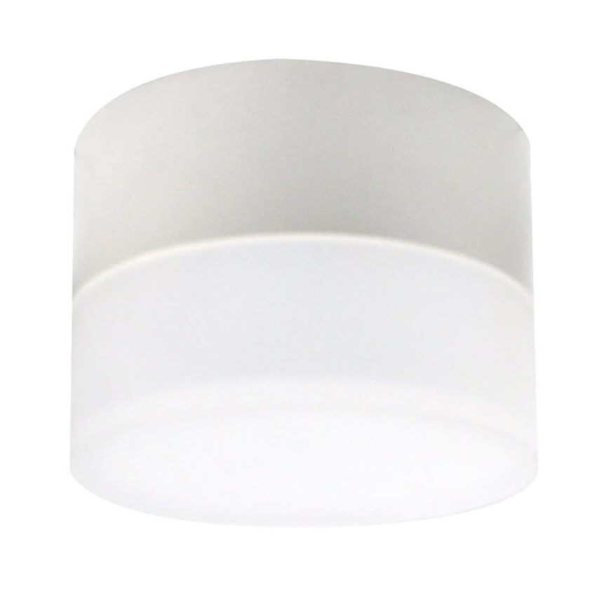 Spot aplicat modern GLAZE CIRCLE C2 alb cu LED 10W