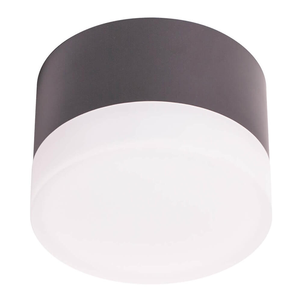 Spot aplicat modern GLAZE CIRCLE C2 negru cu LED 10W