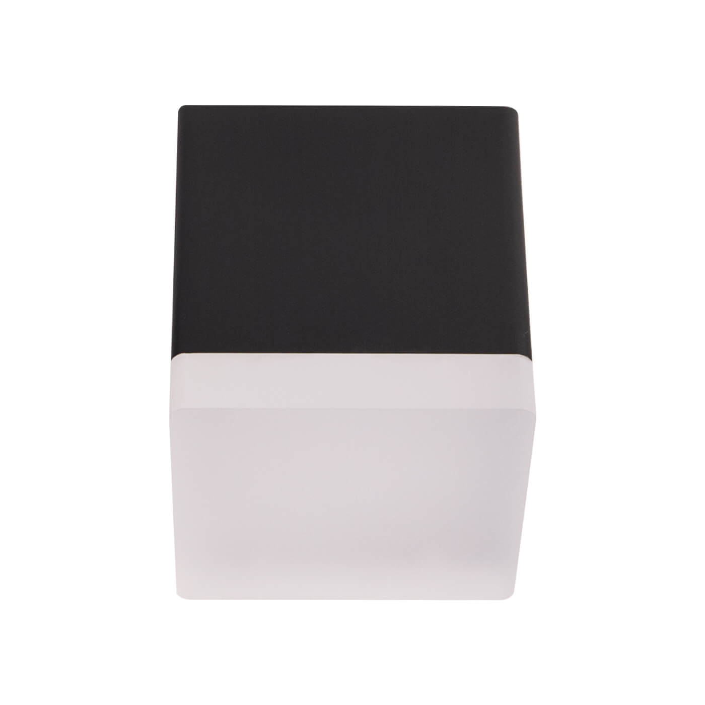 Spot aplicat GLAZE CUBE C2 negru - Corpuri de iluminat pentru spatii comerciale cu vitrina