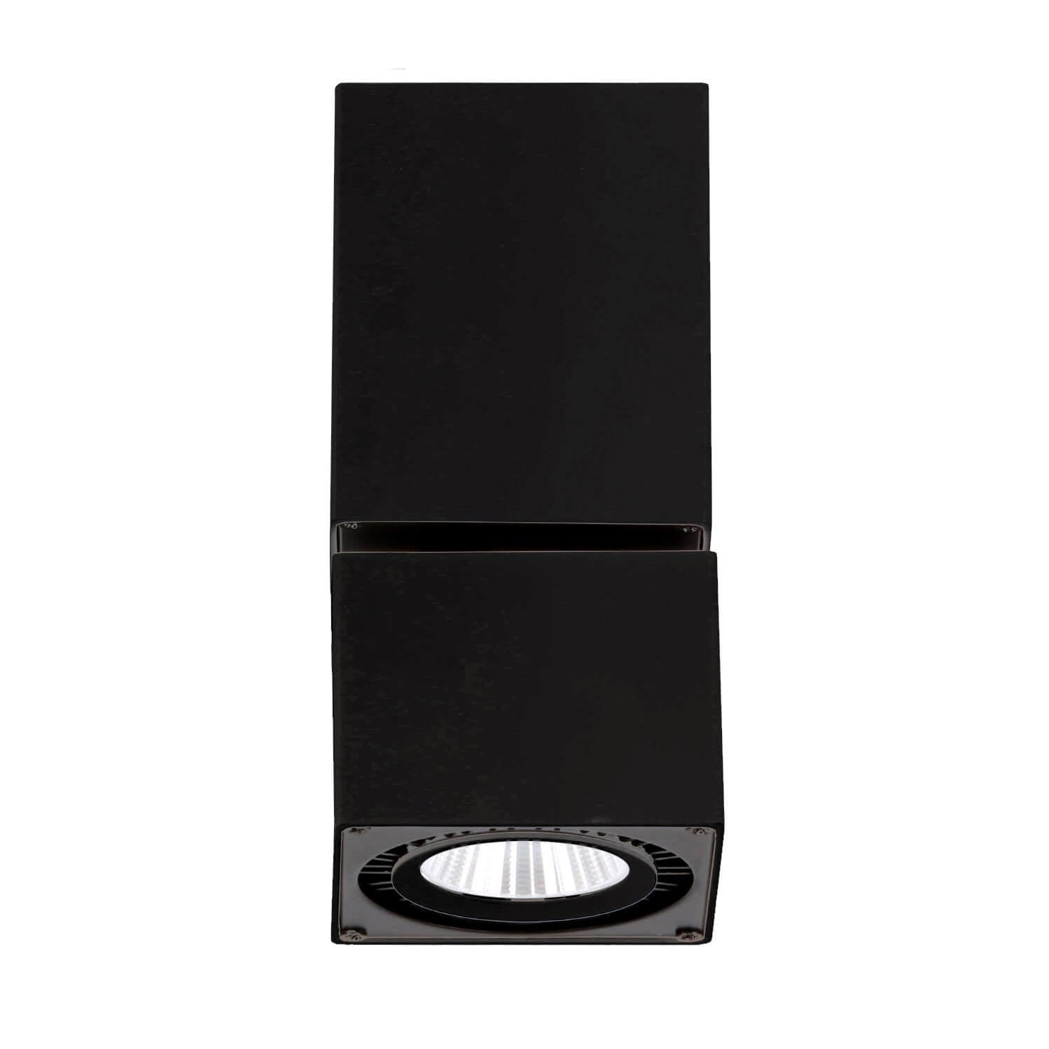 Spot aplicat SOLID C2 negru - Spoturi reglabile, ajustabile, directionabile