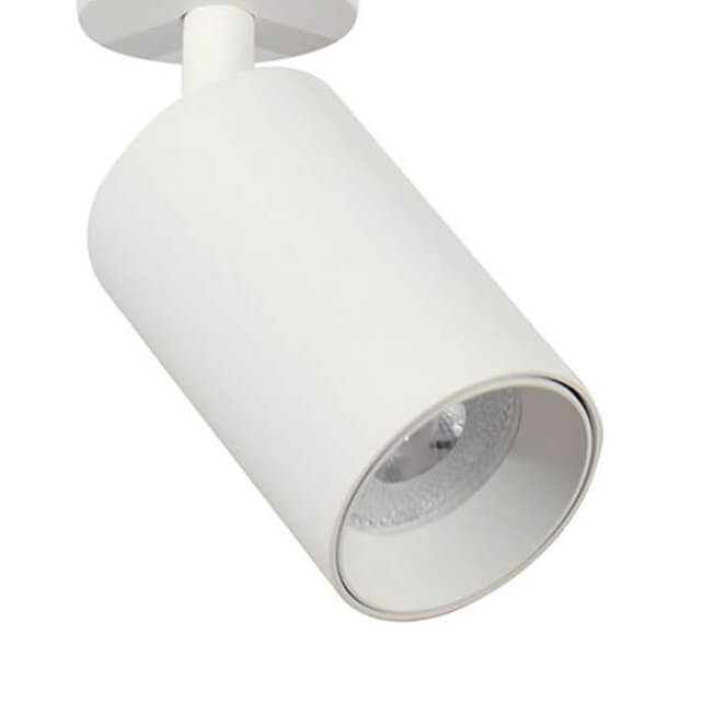 Spot aplicat modern alb STAGE C1 orientabil 1x13W GU10