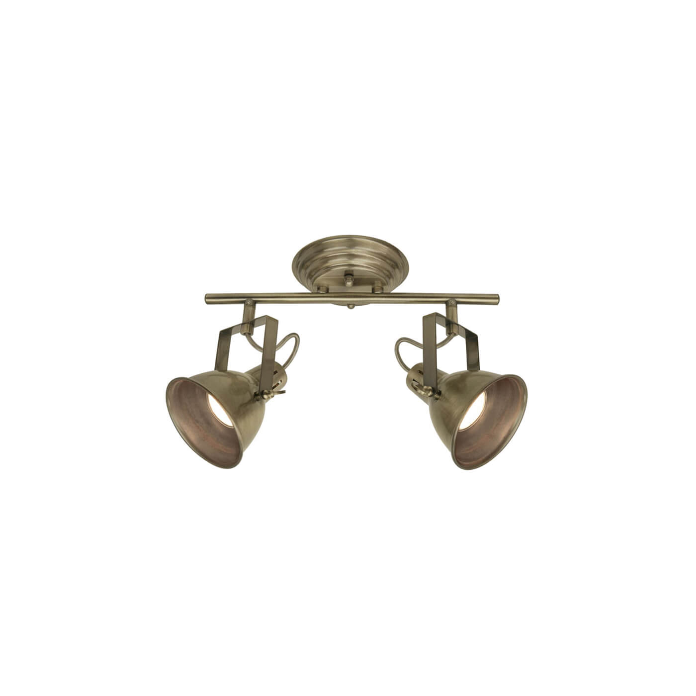 Cauti un spot aplicat auriu antichizat PRAGA C2 din metal - pentru living, design modern, elegant din colectia de lustre si lampi suspendate DOMICILIO?