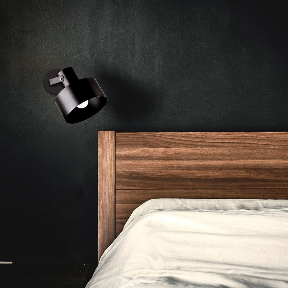 Cauti un spot aplicat negru NORTON C1 din metal - pentru living, design modern, elegant din colectia de lustre si lampi suspendate DOMICILIO?