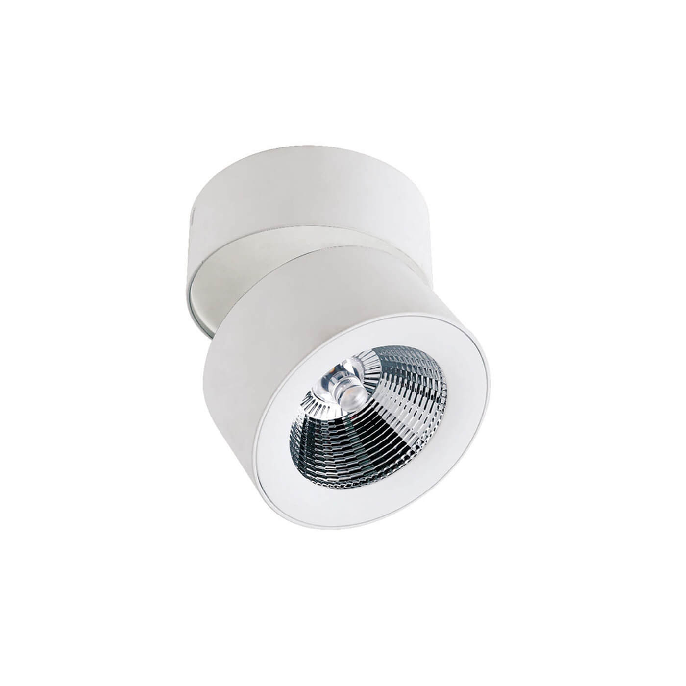 Cauti spot aplicat orientabil alb MORIS rotund cu LED 10W din metal - pentru bucatarie, living sau dormitor, design futurist, minimalist din colectia de candelabre si lampi suspendate DOMICILIO?