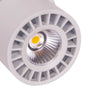 Spot incastrat modern FLAW C1 alb cu LED 12W