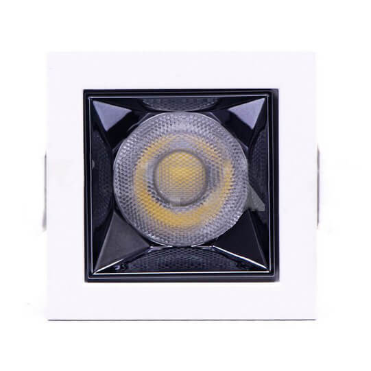Spot incastrat minimalist V-TAC alb cu LED MELO C1 12°