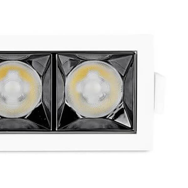 Spot incastrat minimalist V-TAC alb cu LED MELO C2 12°