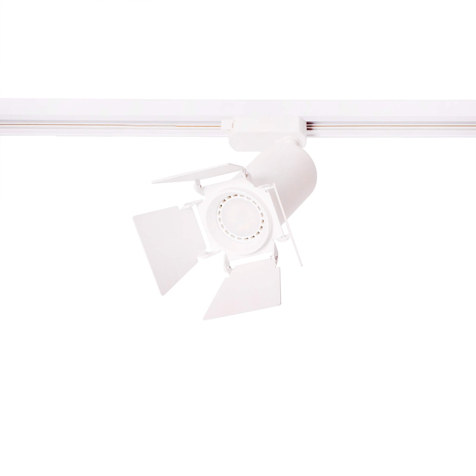Spot pe sina HELIX alb - Spoturi aplicate pe sina, reglabile, ajustabile, design 2021