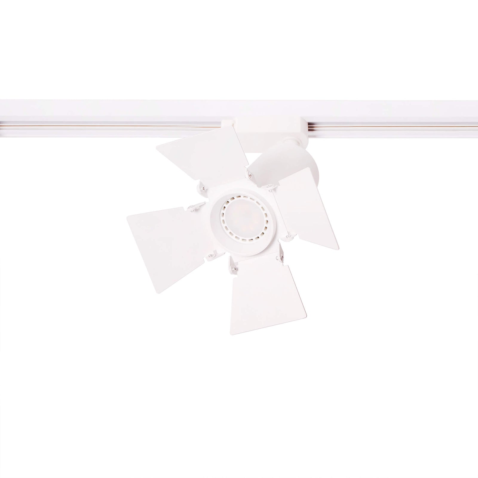 Spot pe sina HELIX alb - Spoturi aplicate pe sina, reglabile, ajustabile, design 2021