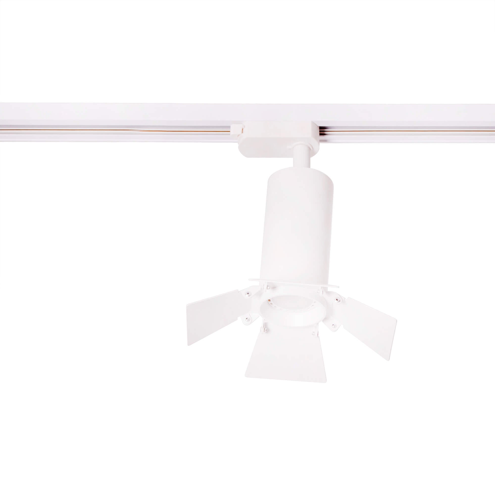 Living, Spot pe sina HELIX alb - Spoturi aplicate pe sina, reglabile, ajustabile, design 2021