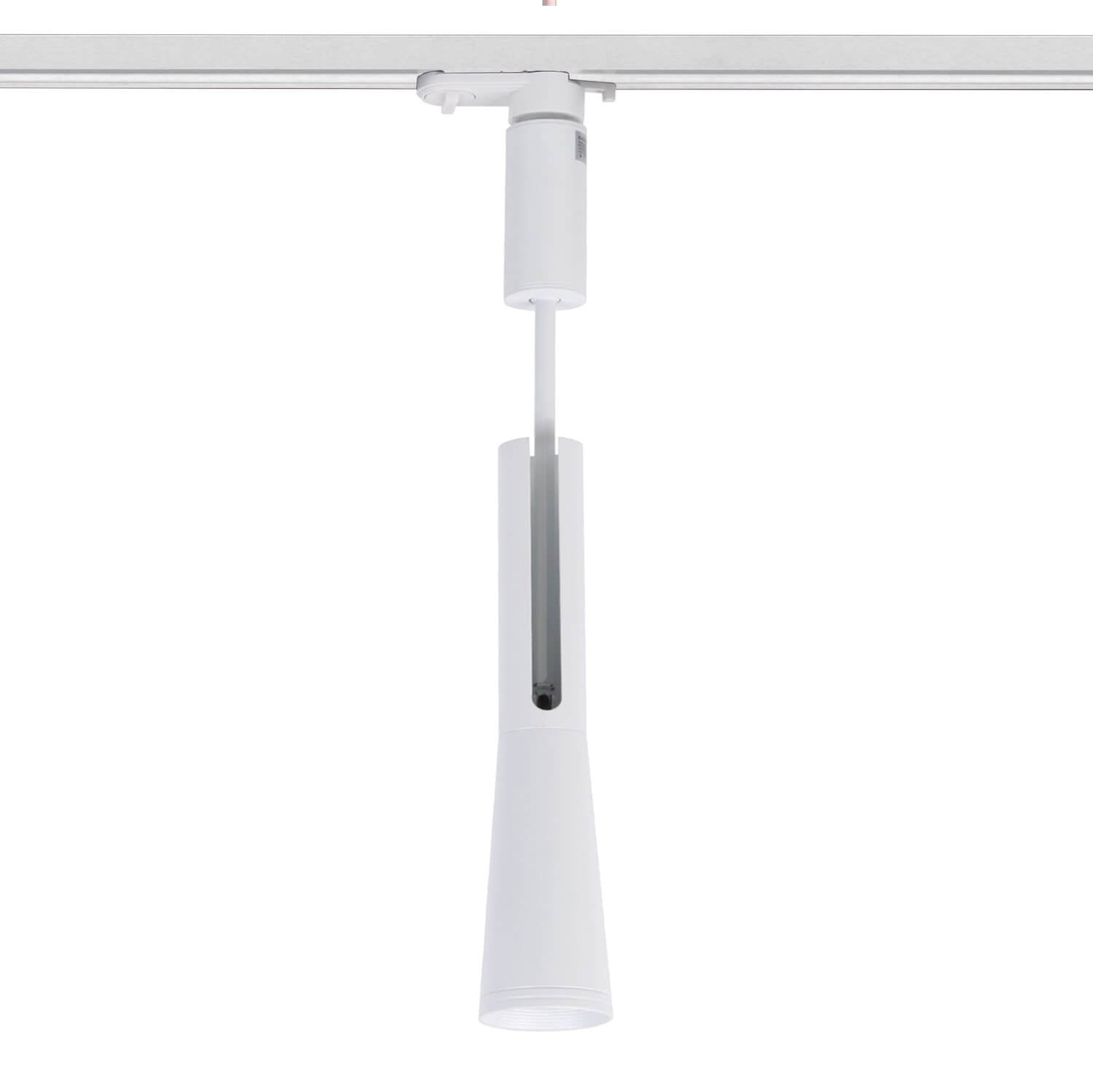 Spot pe sina LADY S0 alb - Spoturi aplicate pe sina, metal, Living, Dormitor