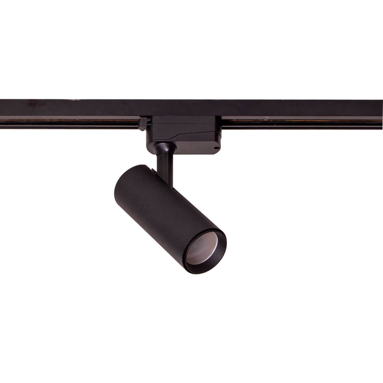 Spot pe sina TIRA negru - Spoturi reglabile pentru scara cu bec Gu10