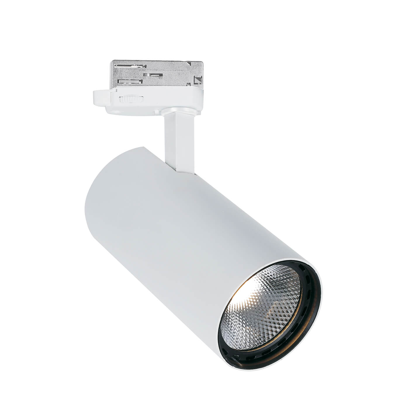 Cauti spot pe sina alb NESTOR orientabil cu LED 10W din metal - pentru bucatarie sau living, design modern, minimalist din colectia de corpuri de iluminat si lampi suspendate DOMICILIO?