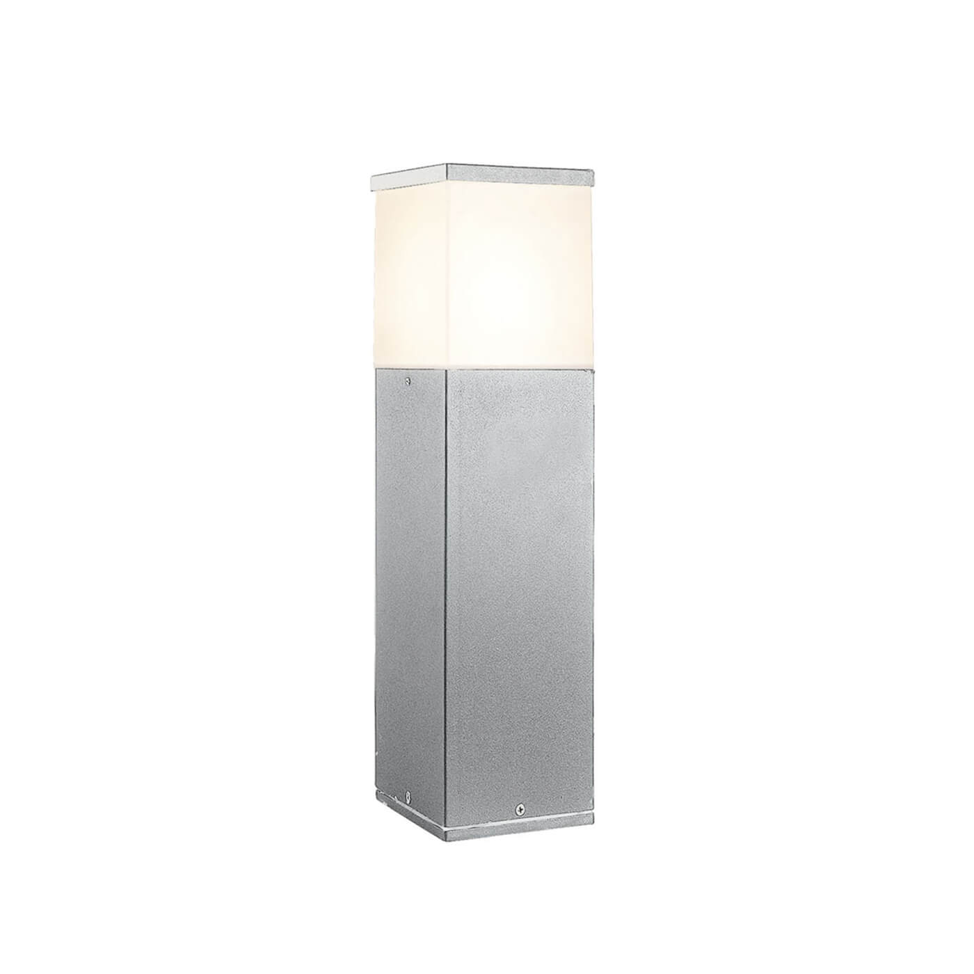 Cauti un stalp de iluminat pentru exterior minimalist CORFU 35 gri 1x30W E27, grad de protectie IP 44 pentru gradina casei din colectia de lampi suspendate si corpuri de iluminat Domicilio?