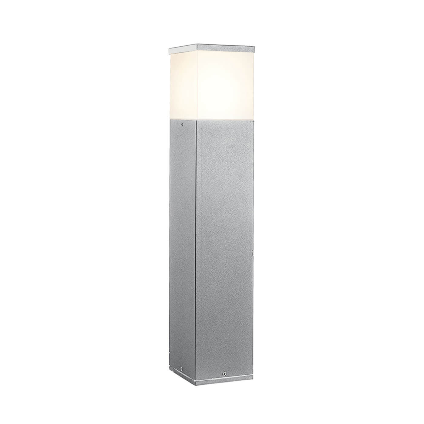 Cauti un stalp de iluminat pentru exterior minimalist CORFU 75 gri 1x30W E27, grad de protectie IP 44 pentru gradina casei din colectia de lampi suspendate si corpuri de iluminat Domicilio?