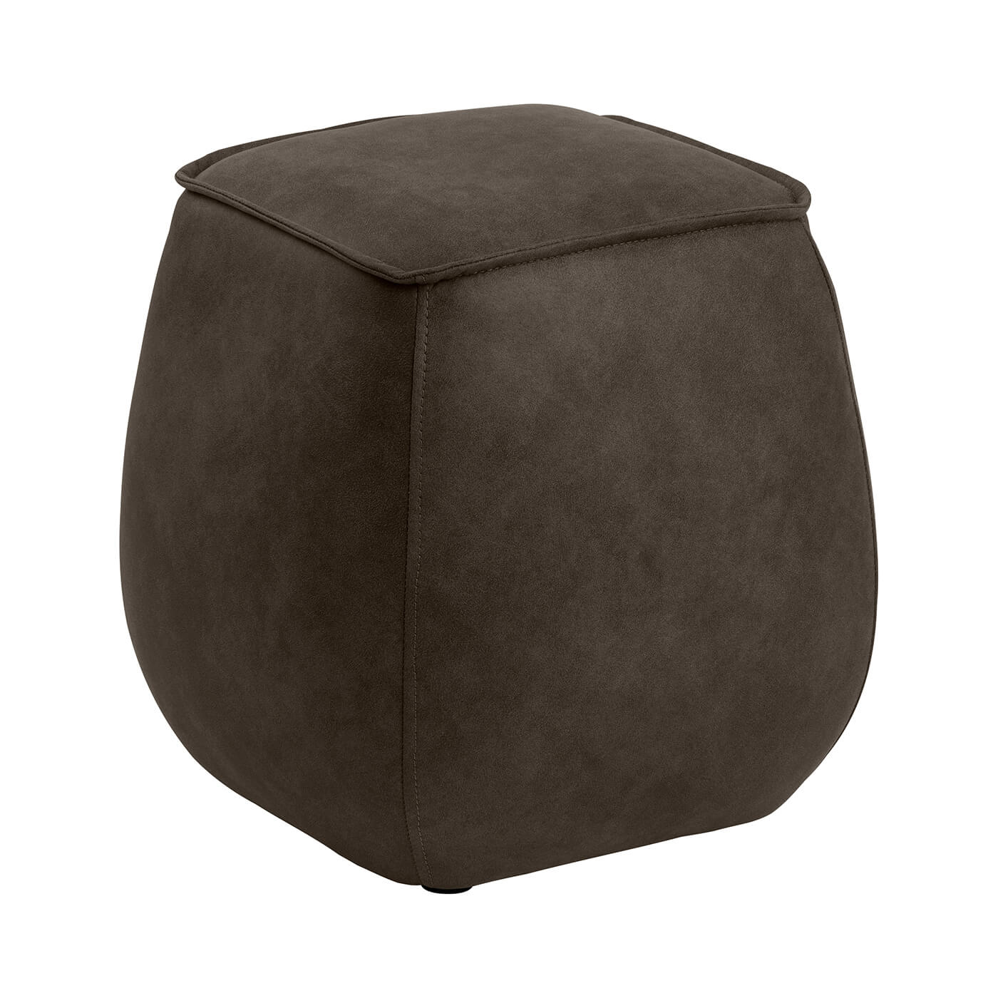 Cauti un taburet pufos antracit, design elegant, ideal pentru orice camera?