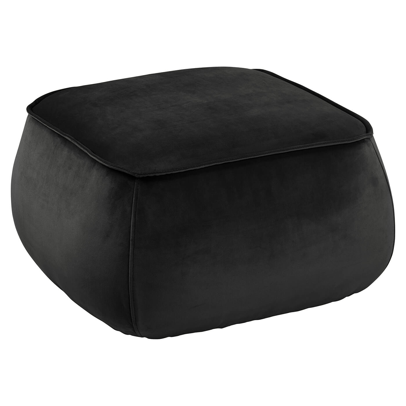 Cauti un taburet pufos maro gri, design elegant, ideal pentru orice camera?