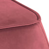 taburet pufos roz corai, design modern