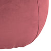 Cauti un taburet pufos roz corai, design elegant, ideal pentru living?