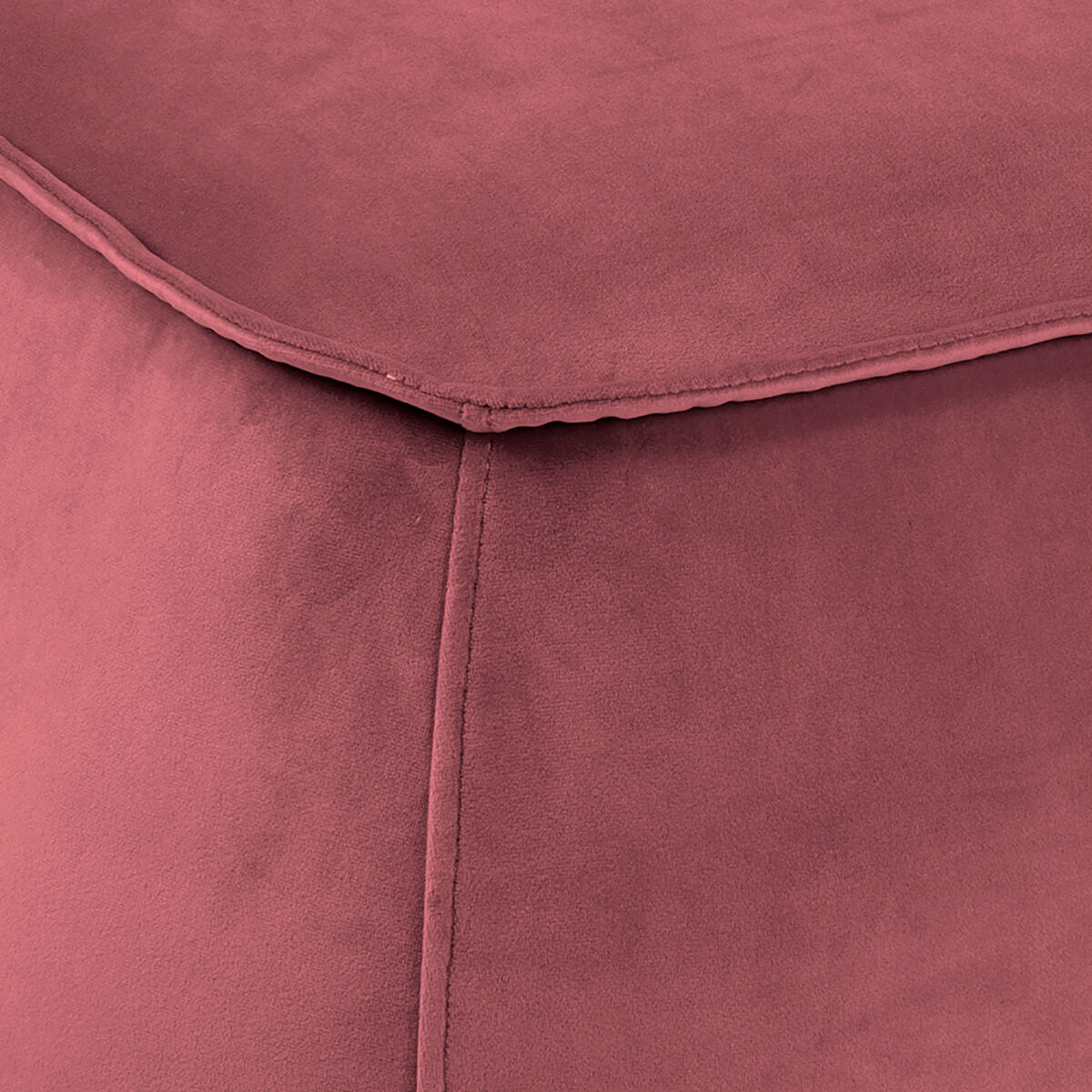 taburet pufos roz corai pentru tine