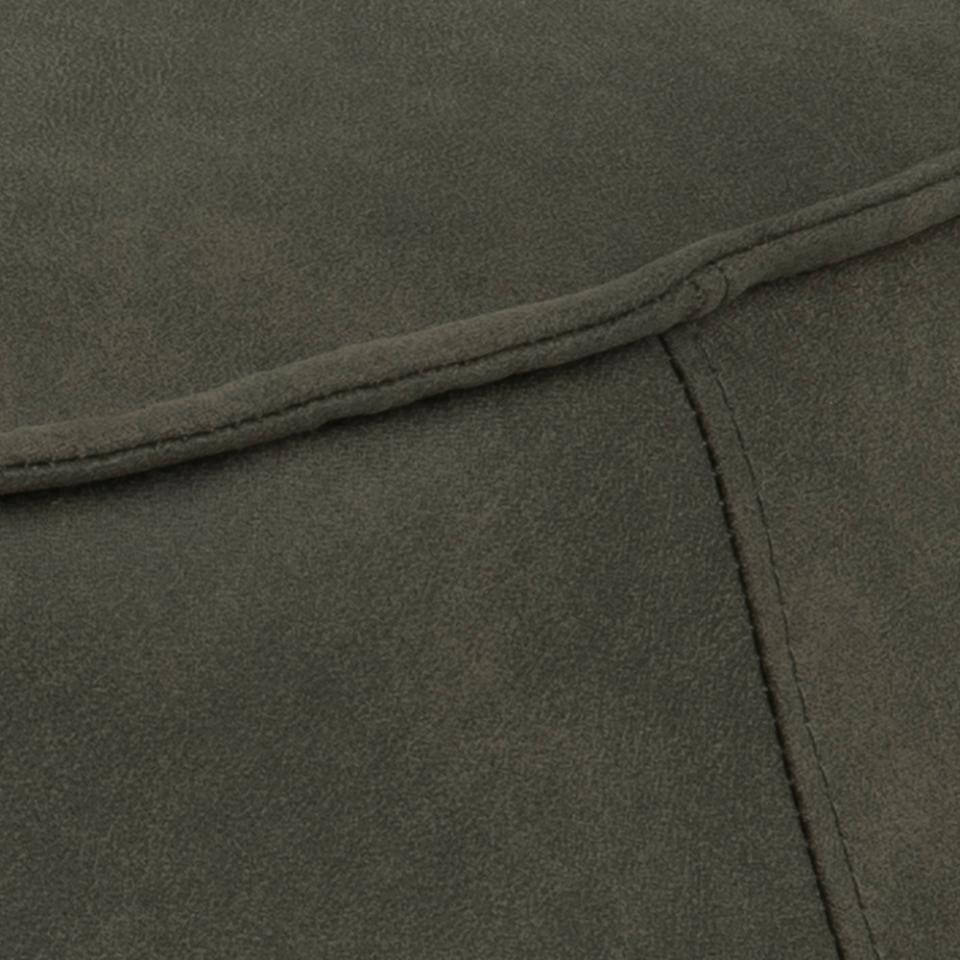 Cauti un taburet pufos verde masliniu, design modern, comod si confortabil