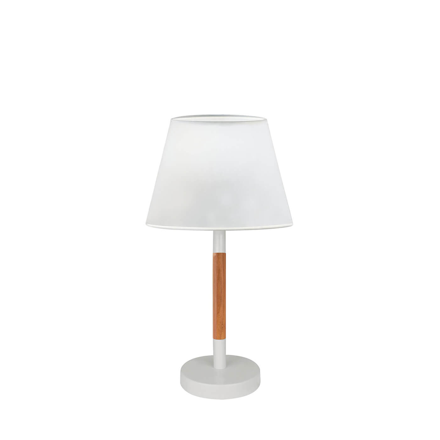 Cauti o veioza moderna alba VILLY din lemn si metal, design modern, nordic - pentru noptiera sau masuta? Din colectia de corpuri de iluminat si lustre DOMICILIO