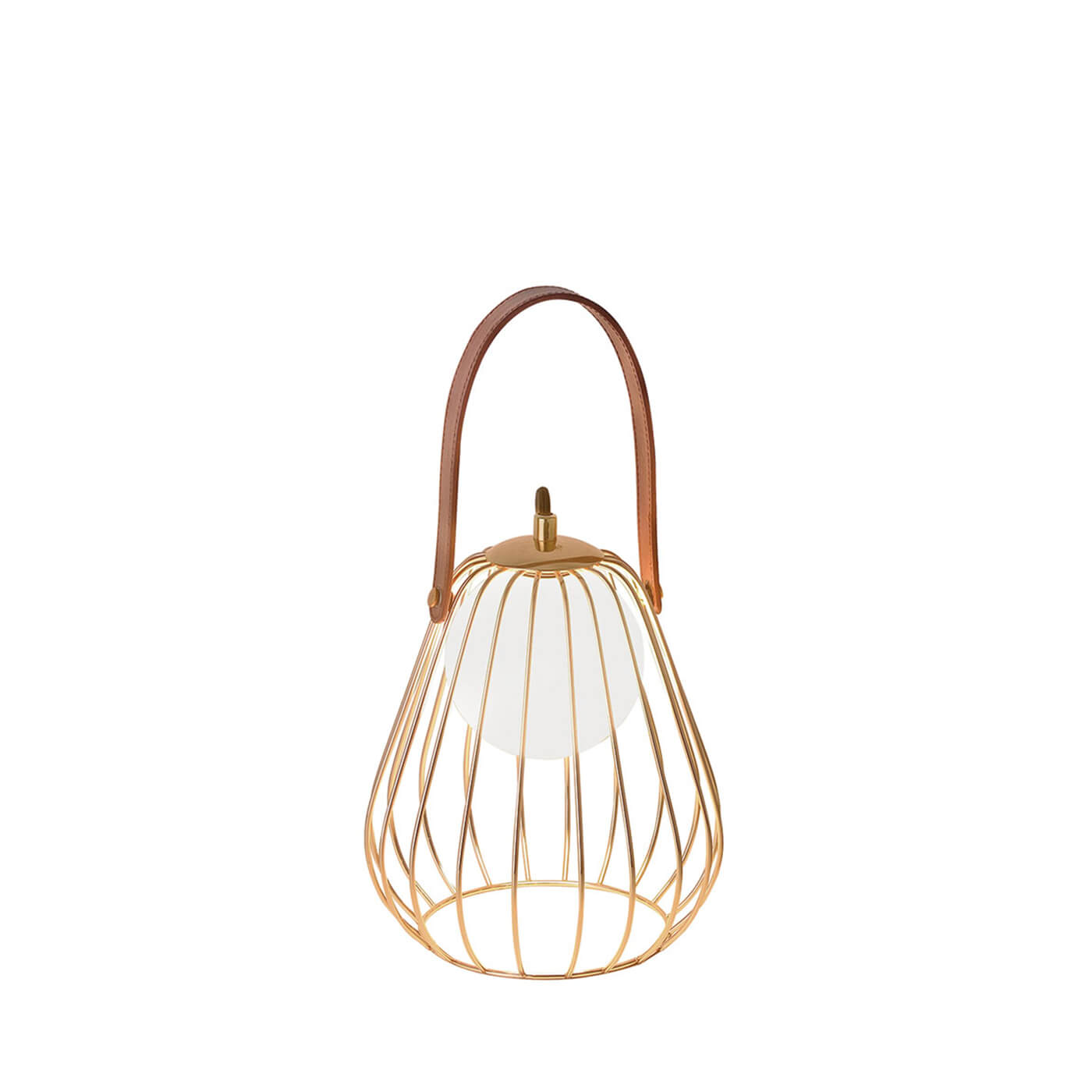 Cauti o veioza aurie LEVIK din metal cu glob de sticla, design modern - pentru living sau noptiera? Din colectia de corpuri de iluminat si lustre DOMICILIO