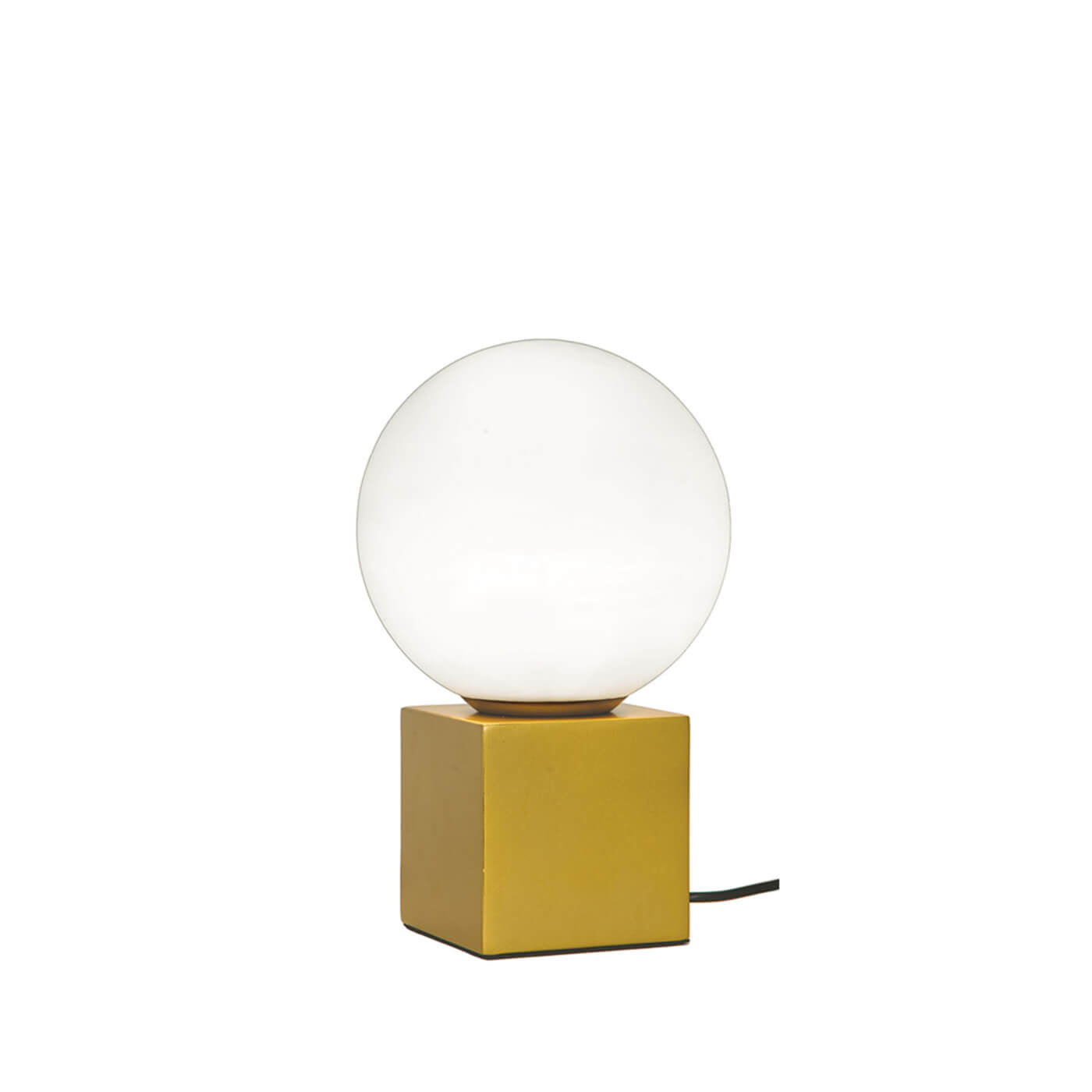 Cauti o veioza aurie LIN din metal cu glob de sticla, design modern, elegant - pentru living sau noptiera? Din colectia de corpuri de iluminat si lustre DOMICILIO