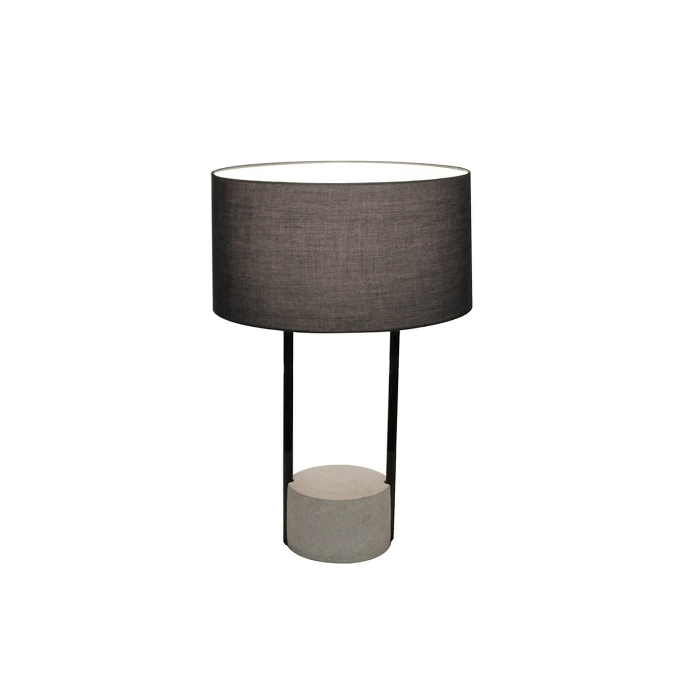 Cauti o veioza neagra-gri ALLEGRO pentru living - corp de iluminat, design minimalist, modern? 