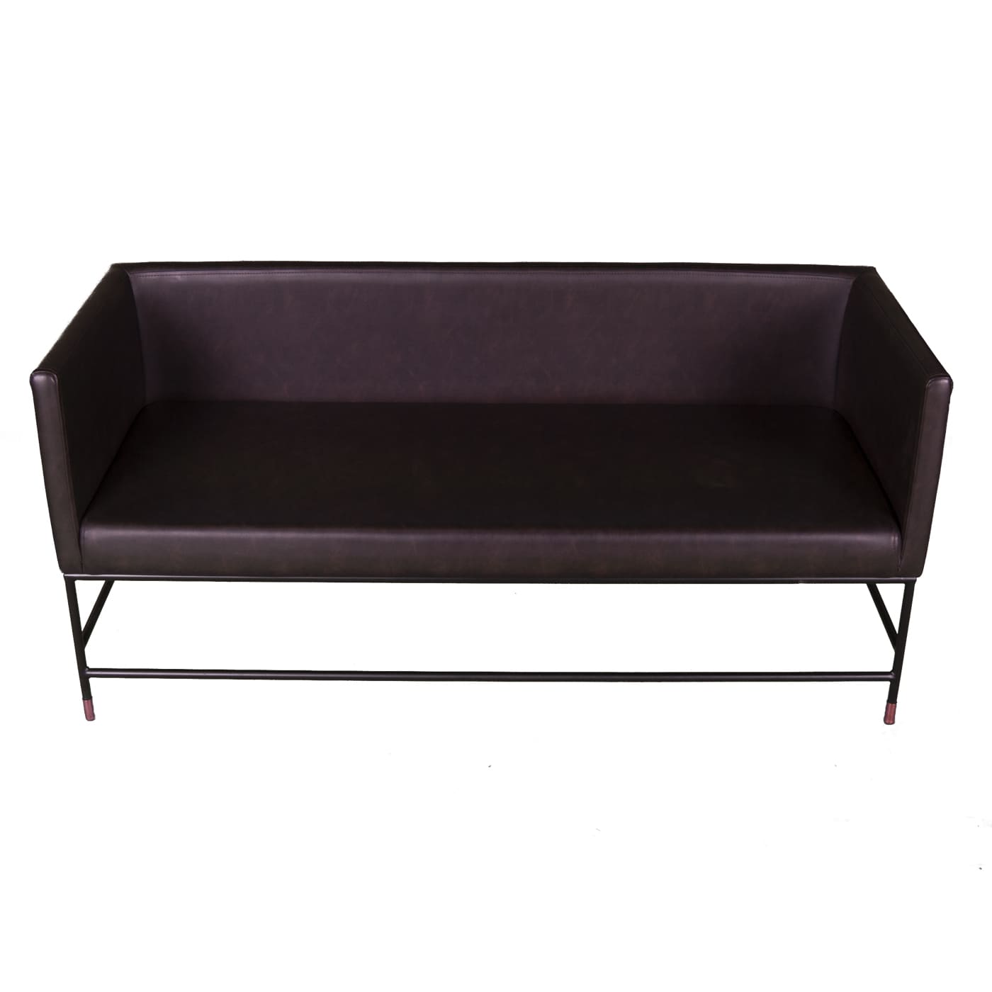 canapea piele naturala maro