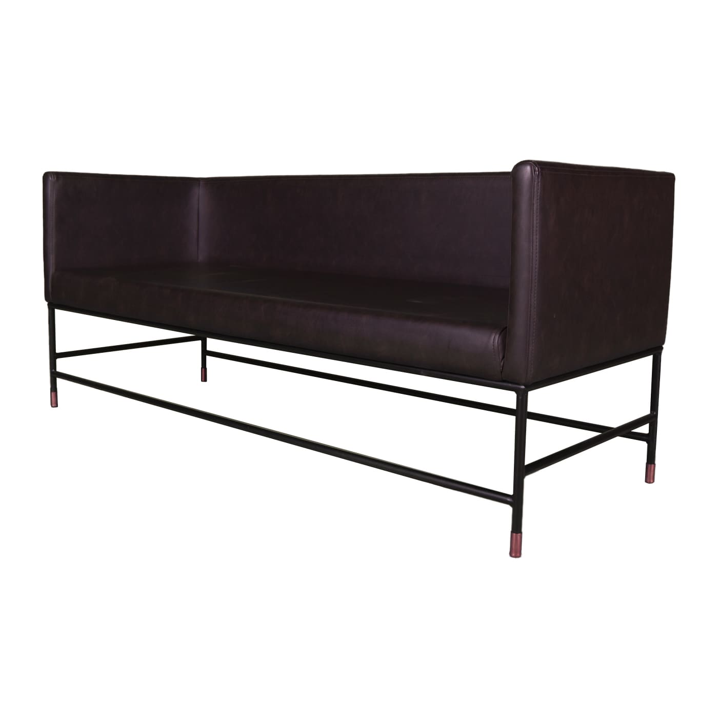 canapea de piele stil minimalist