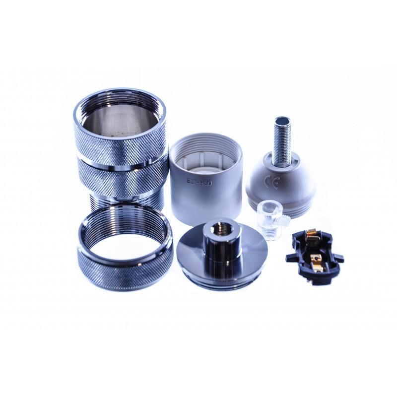 Domicilio Fasung cromat metalic E27 TORINO