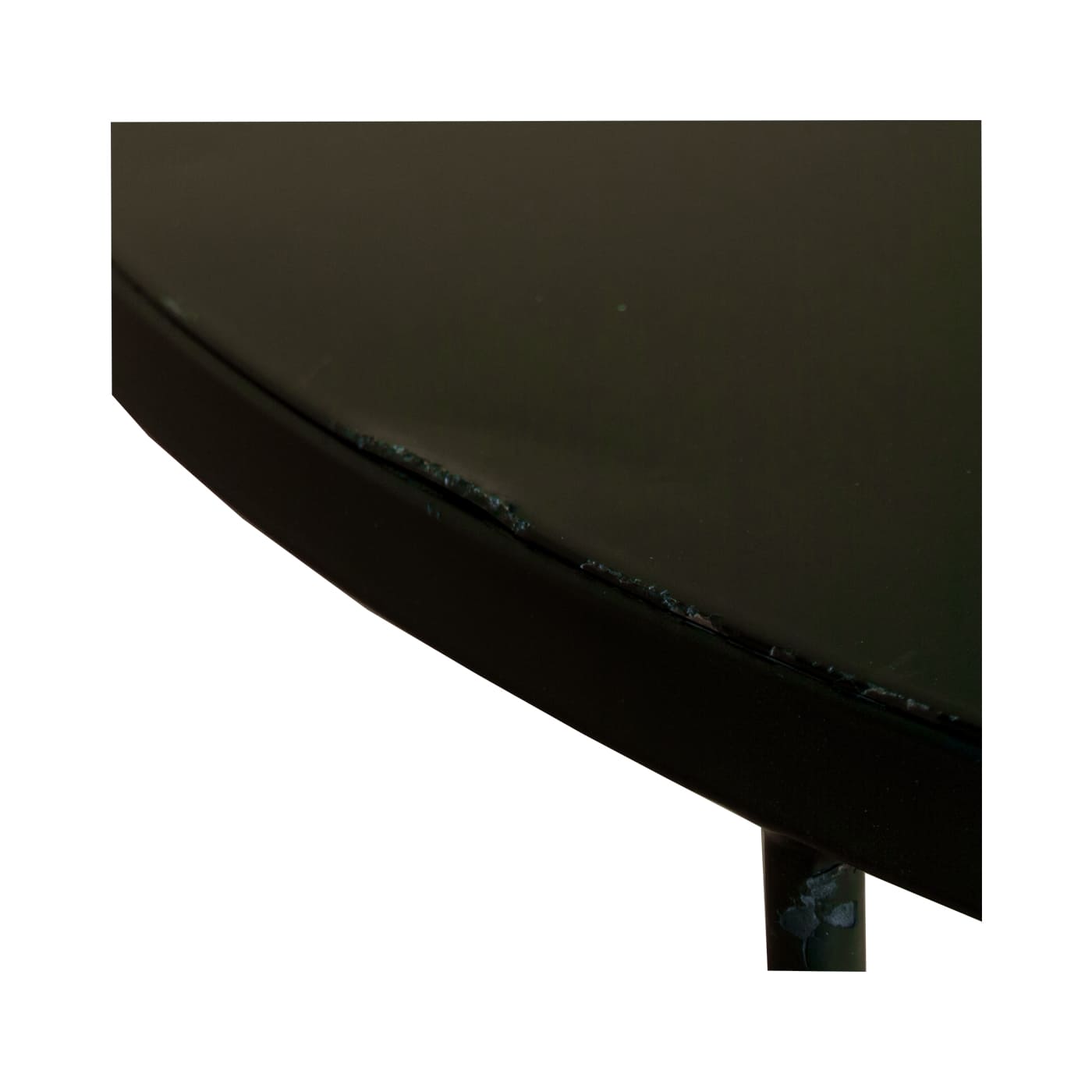 masa de cafea rotunda metal