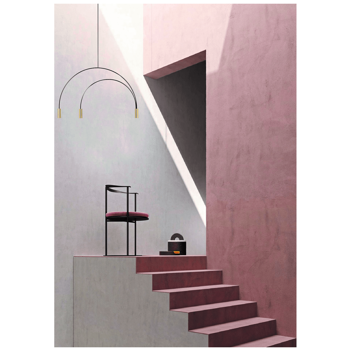 Pendulul din gama GISELLE se distinge prin designul sau unic.