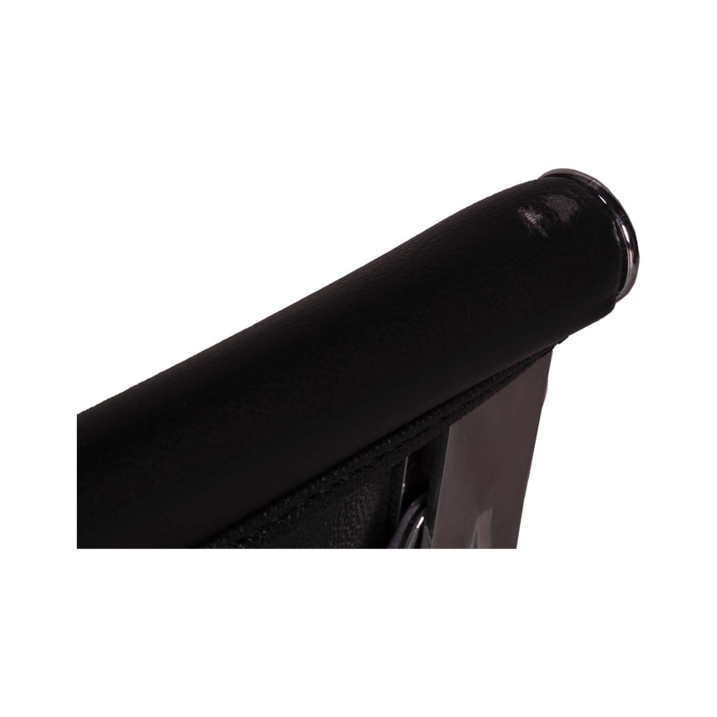 scaun office negru piele modern